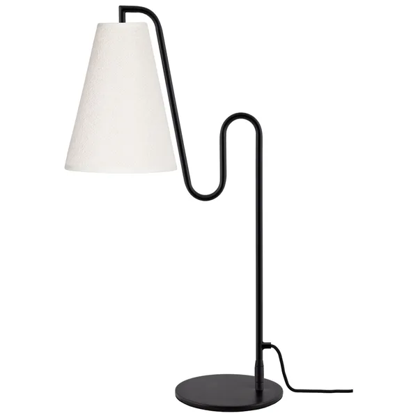 Lou Bordlampe Sort / Hvit