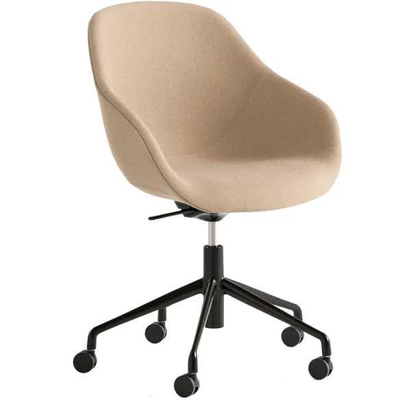 AAC155 Tuoli 5 Star Swivel Gas/Tilt Musta / Hallingdal 224