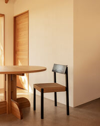Mauro Stol Sort Eg / Paper Cord