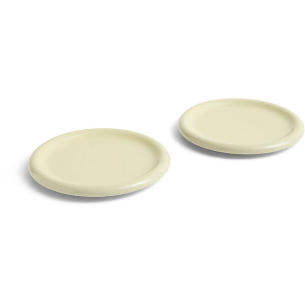 Barro Plate Set of 2 Ø24 cm Pistachio