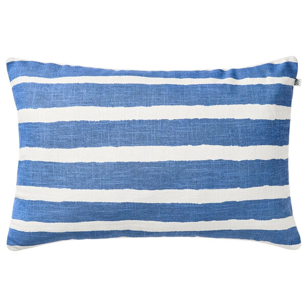 Block Stripe Ulkotyyny 40x60 cm Luonnonvalkoinen / Riviera Blue