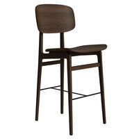 NY11 Bar Stool Dark Oak