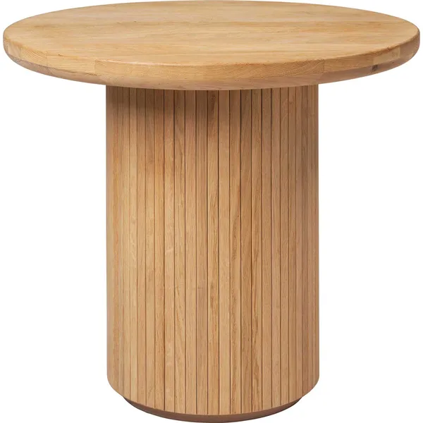 Moon Loungebord Runt Ø60 x H55 cm Massiv Oljad Ek