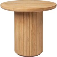Moon Loungebord Runt Ø60 x H55 cm Massiv Oljad Ek