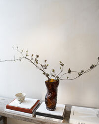 Ostrea Vase 30 cm Rust