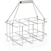 Outdoor Market Bottle Carrier Medium Stainless Steel