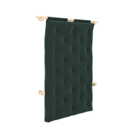 Hooked Madrass Med Beslag 135x200 cm Raw / Seaweed