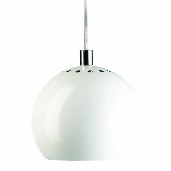 Ball Pendel 18 cm Glossy Mintgrøn