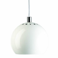 Ball Pendel 18 cm Glossy Mintgrøn