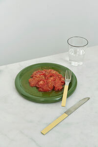 Barro Plate Set of 2 Ø18 cm Green