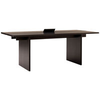 Ita OS1 Desk With Cable Management 95x200 cm Dark Stained Oak