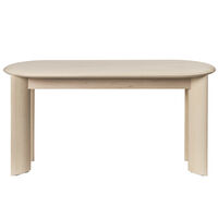 Bevel Benk White Oiled Beech