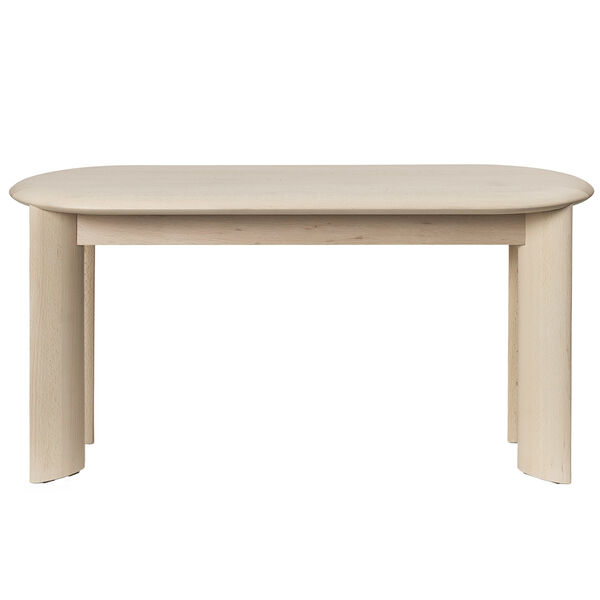 Bevel Bænk White Oiled Beech
