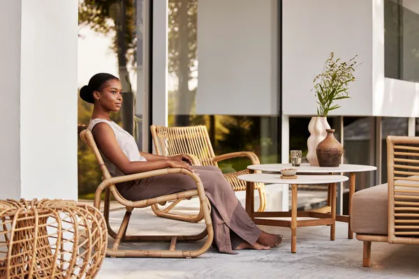 Curve Loungestol Naturlig