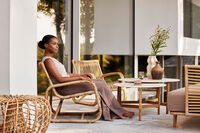Curve Loungestol Naturlig