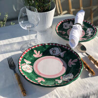 Amalfi Tallerken 26 cm Grøn