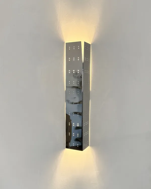 May Seinävalaisin Teräksenharmaa
