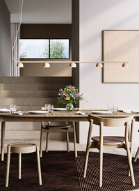 Blush Rail 5 Pendel Warm Beige