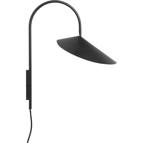 Arum Swivel Væglampe Sort