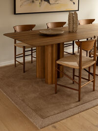 Louis Uldgulvtæppe 200x300 cm Beige Brown