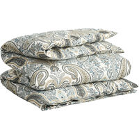 Key West Paisley Pussilakana 150x210 cm Dark Putty