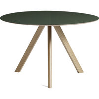 CPH 20 2.0 Bord Ø120 cm Vattenbaserad lackad Ek / Grön