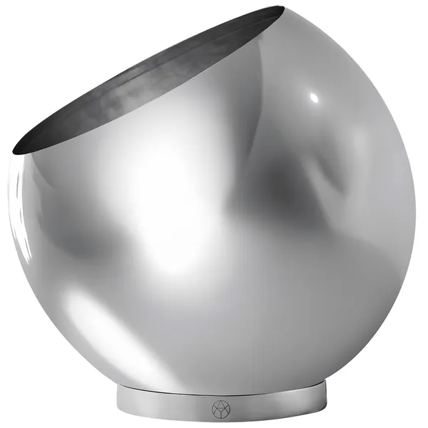 Globe Blomsterpotte Ø43 cm Sølv