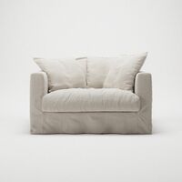 Le Grand Air Love Seat Hør Creamy White