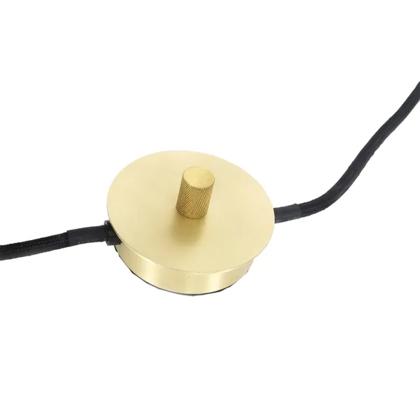 Modernist Floor Lamp Lattiavalaisin Messinki