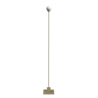 Snowball Portabel Golvlampa Grey Beige