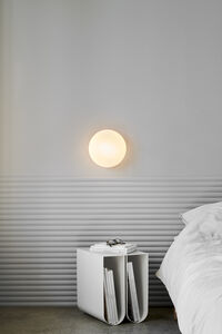 Opa Væglampe Opal/Sort