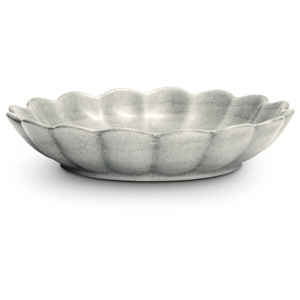Oyster Skål 24 cm Grå