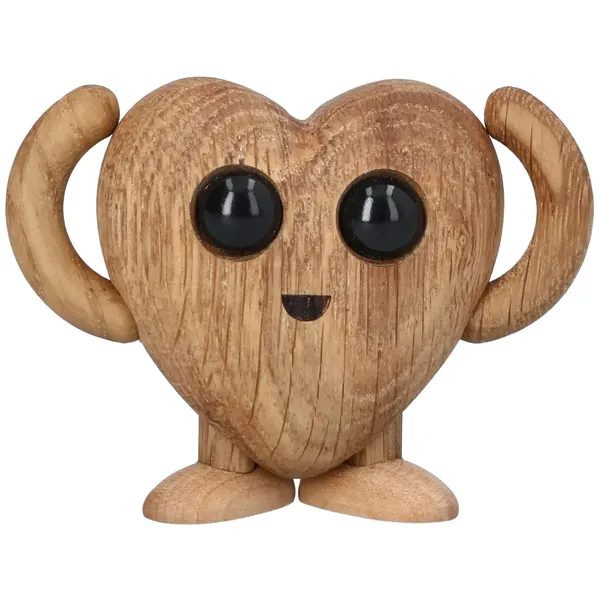 Hugo Heart Trefigur Hjerte 5 cm