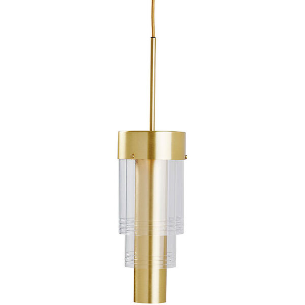 A-spire Pendel Messing / Klar