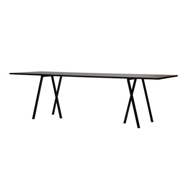 Loop Stand Bord 160 cm Svart