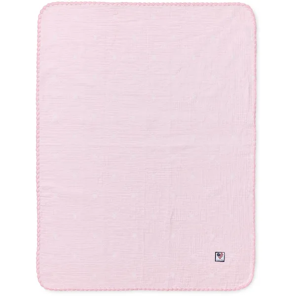Baby Signature Star Plaid 70x75 cm Hvid / Blå