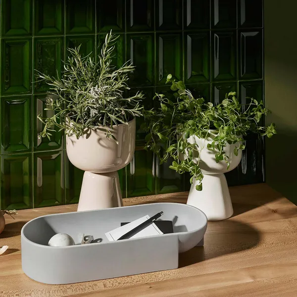 Nappula Krukke 26x15 cm Beige