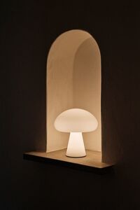Obello Bordslampa Portabel Pearl White