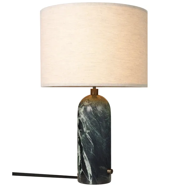 Gravity Table Lamp Big Emerald / Canvas