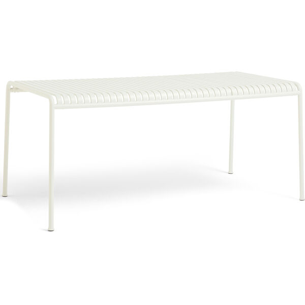 Palissade Bord 170x90 cm Cream White