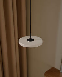 Asteria Micro Pendel Med Dimmer Pärlvit