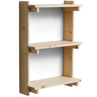 Beam Hylde 3 Hylder Fyrretræ