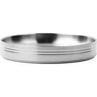 Stainless Steel Pastatallerken 2-pak Sølv