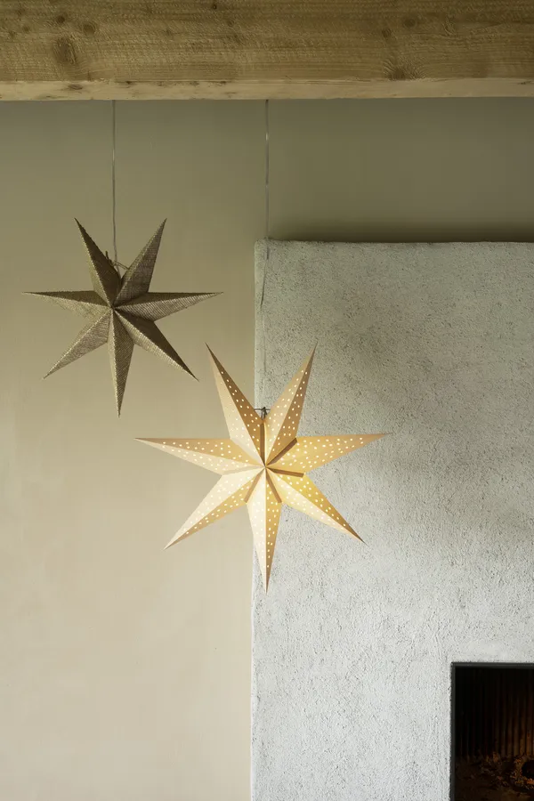Stella 60 Julstjärna Beige