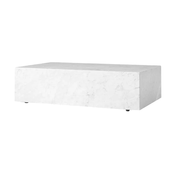 Plinth Low Soffbord 100x60 cm Calacatta Viola Marmor