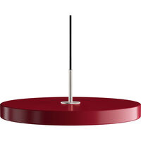 Asteria Plus Pendel Medium Ruby Red / Steel