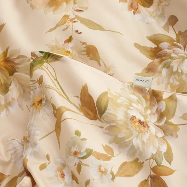Floral Dynetrekk 220x220 cm Putty