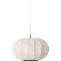 Knit-Wit Pendel Oval 45 cm Pearl White