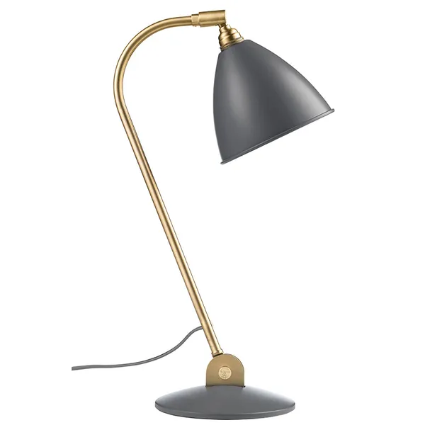 Bestlite BL2 Bordlampe Messing/Grå