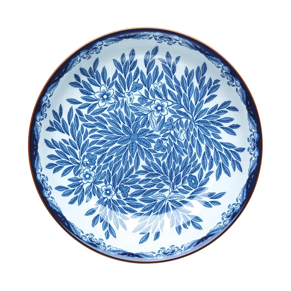Ostindia Floris Djup Tallrik 22 cm Grön
